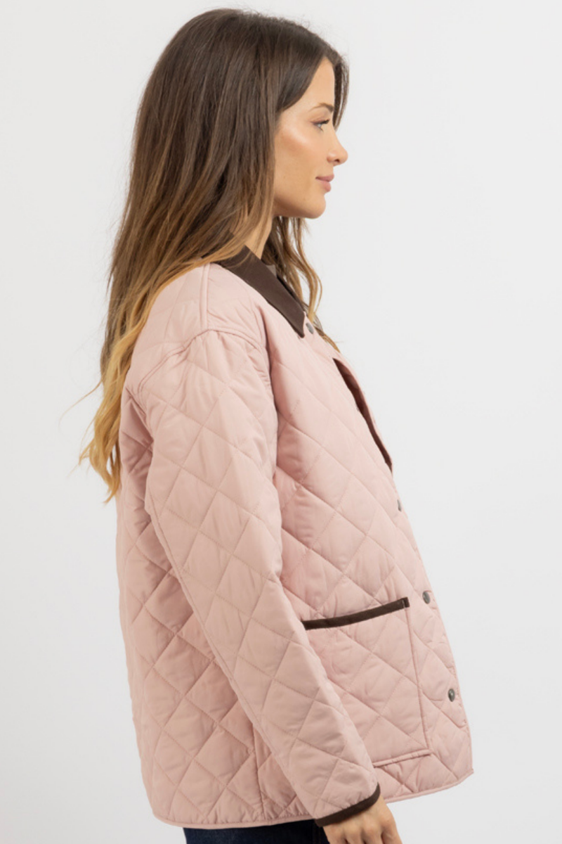 YORKSHIRE PINK QUILTED JACKET