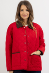 YORKSHIRE RED QUILTED JACKET