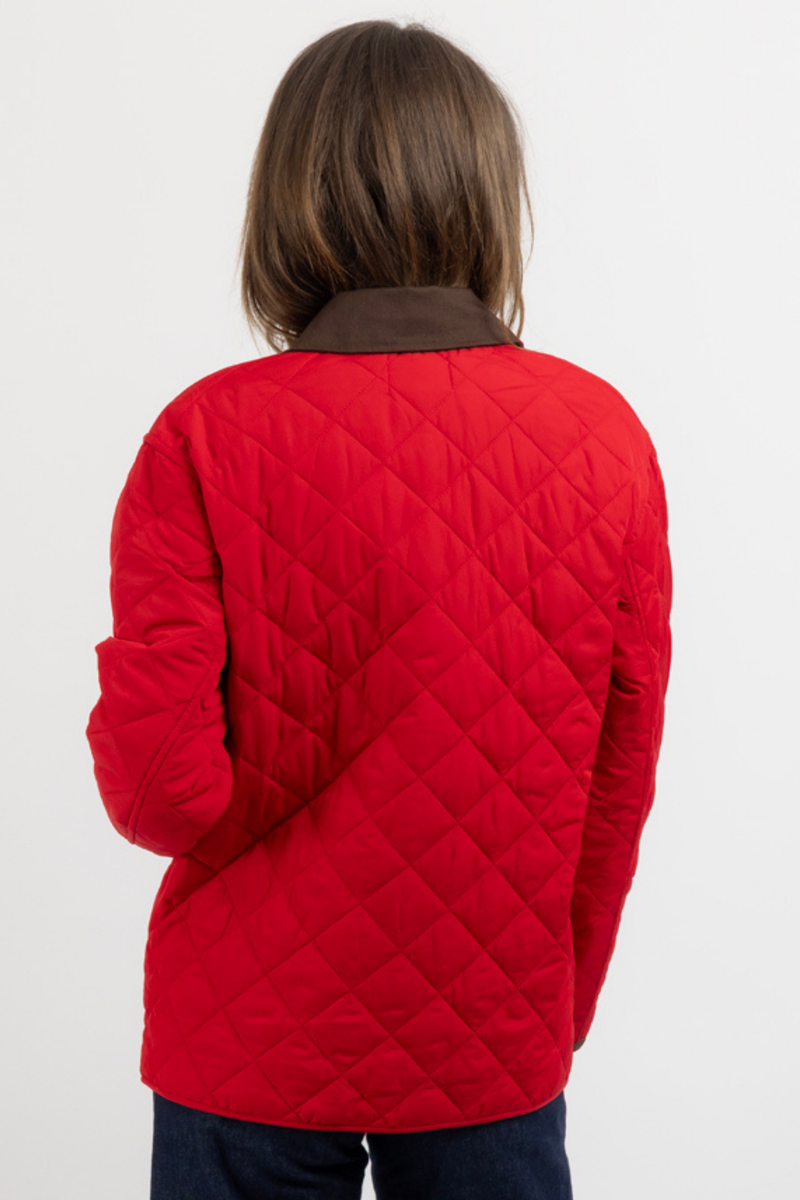 YORKSHIRE RED QUILTED JACKET