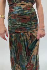 MIRABEL SHIMMER MAXI DRESS