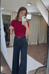 BANKS SCARLET TOP