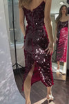 CHERRY SEQUIN MAXI DRESS *BACK IN STOCK*