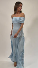 DEMI BLUE MAXI DRESS