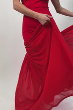 MARIELLA RED MAXI DRESS