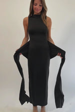 BINDI BLACK MAXI DRESS