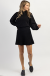 MANHATTAN BLACK SWEATER SKIRT SET *BACK IN STOCK*