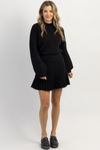 MANHATTAN BLACK SWEATER SKIRT SET *BACK IN STOCK*