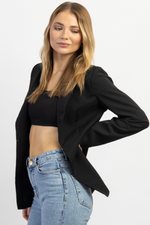 THE BLACK RIVA BLAZER SET