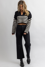 BLACK HAILEY WIDE LEG DENIM PANT *BACK IN STOCK*
