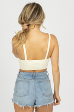 BUTTER KNIT RIBBED CROP TANK *BACK IN STOCK*