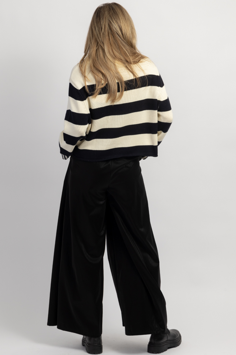 ANTOINETTE LUXE SILKY PLEATED TROUSERS