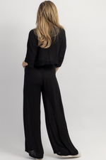 FLOAT ON BLACK COLLAR PANT SET *BACK IN STOCK*