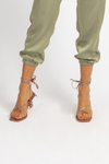 HILDA STRAPPY HEEL IN TAN