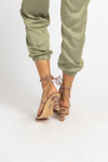 HILDA STRAPPY HEEL IN TAN