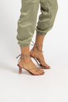 HILDA STRAPPY HEEL IN TAN
