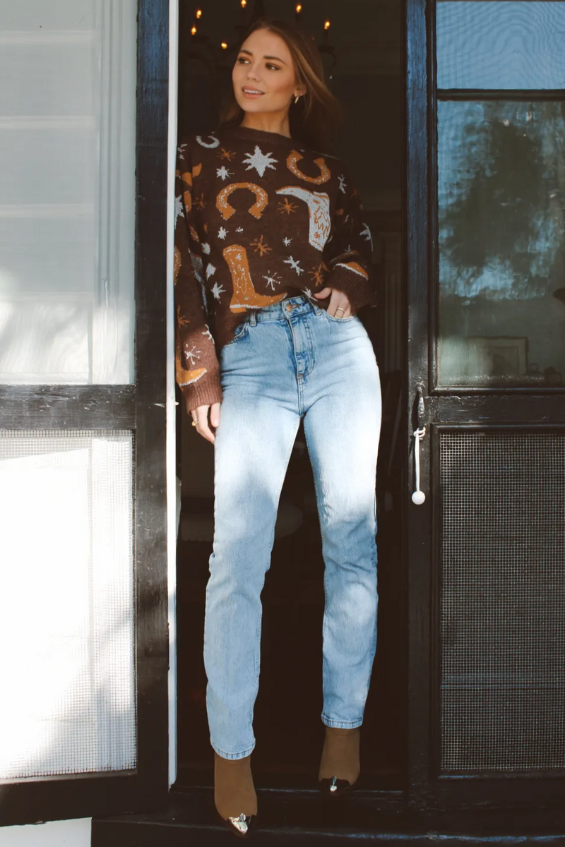 ISN'T SHE LUCKY COCO SWEATER *BACK IN STOCK*