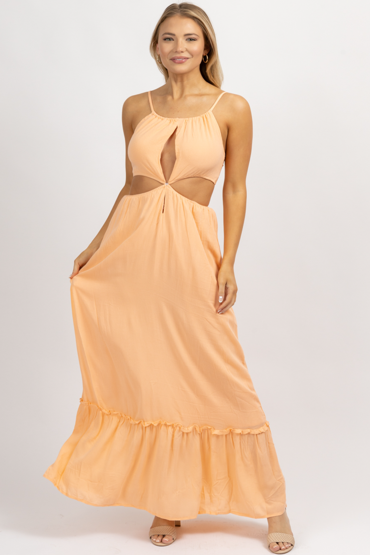 Orange sherbet dresses hot sale
