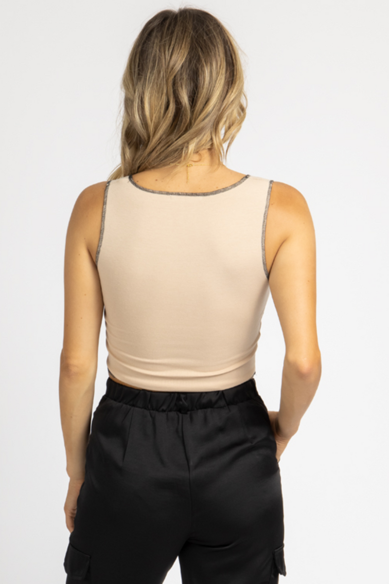 SAND EXPOSED SEAM TANK *BACK IN STOCK*