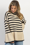 STRATFORD IVORY FLARE SLEEVE SWEATER